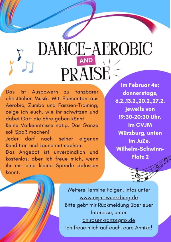 Dance-Aerobic and Praise 